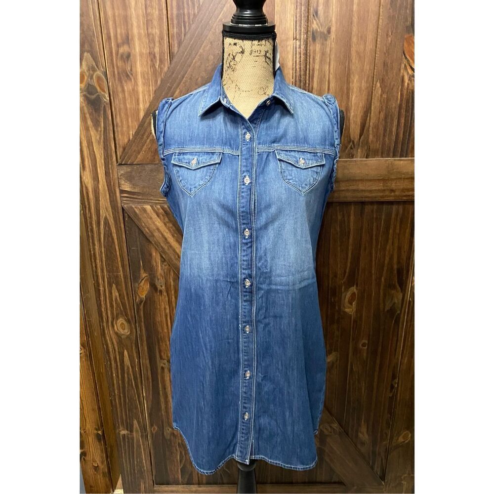 Mavi Jeans Western Jean Mini Dress Size S
